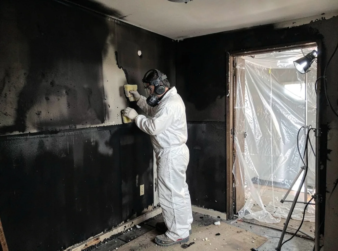 Fire Damage Restoration company in Stockton, KS